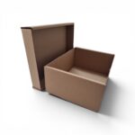 Cutie din carton cu capac detasabil 28x21x12cm, 280x210x120mm, carton natur CO3/C