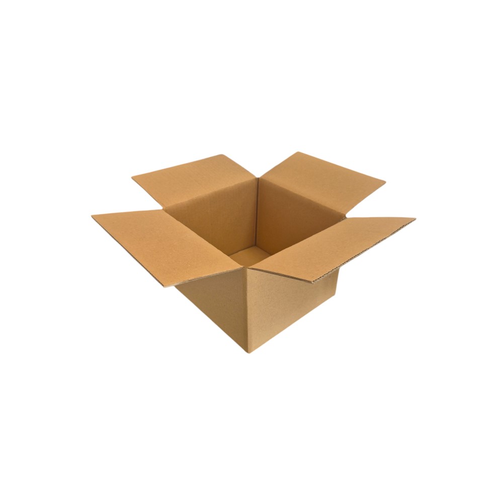 Cutie din carton tip bax, 290x230x140mm, carton ondulat natur CO3 (3 straturi) - imagine 2