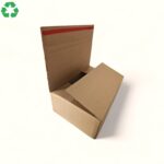 Cutie autoformare/autosigilare cu banda rupere 31x21x10cm, 310x210x100 mm, carton natur CO3