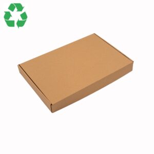 Cutie din carton cu autoformare 35x30x4,5cm, 350x300x45mm, carton natur microondulat