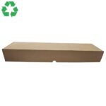 Cutie din carton cu autoformare 58x13x7cm, 580x130x70mm, carton natur microondulat