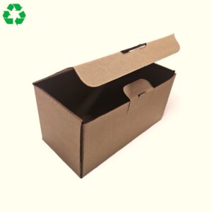Cutie din carton cu autoformare 24x12x10cm, 240x120x100mm, carton natur microondulat