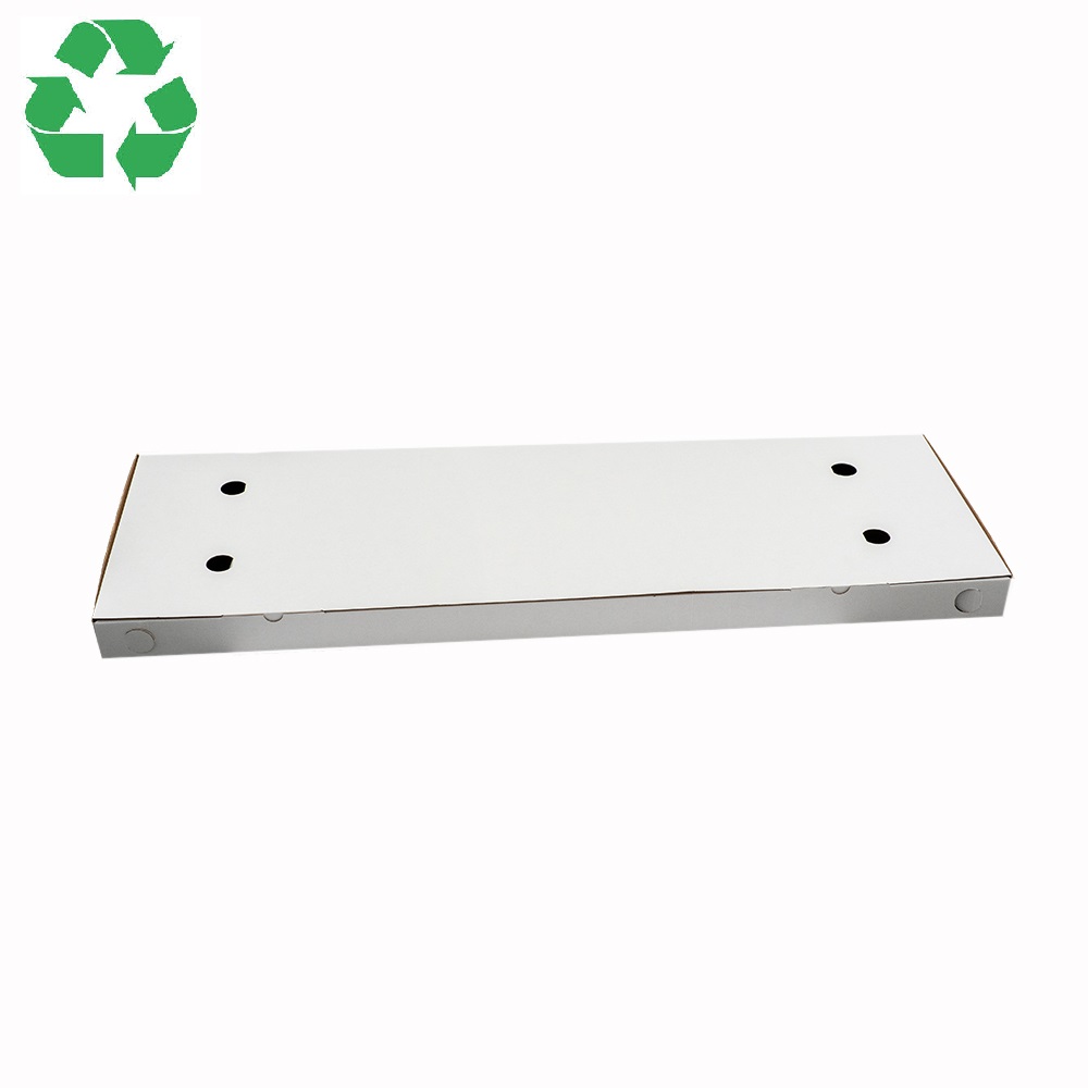 Cutie din carton pentru pizza 1 metru, 1000x350x50mm, carton alb microondulat