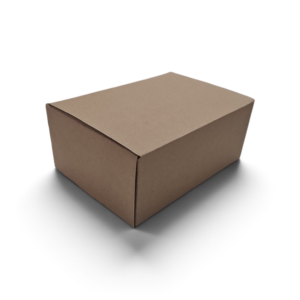 Cutie din carton cu autoformare 18x13x8cm, 180x130x80mm, carton natur microondulat